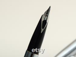 Sheaffer 506X Steel Fountain Pen, Modernist Design Pen, Vintage Fountain Pen, Luxury Ink Pen, Calligraphy Office Pen, SHEAFFER Pen, Man Gift