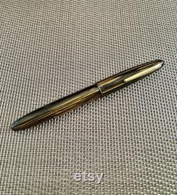 Sheaffer Admiral II 500 Fountain Pen (Vintage) Brown Striated