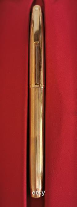 Sheaffer Imperial Triumph 777 12k Gold Filled Fountain Pen 14K Nib Boxed Vintage