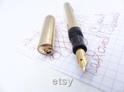 Sheaffer Smooth Gold Filled Overlay Ring top Fountain Pen restored