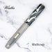 Silver Ghost with Fubuki Koi (satin) Watts Model 6 Jowo Nib Handmade Fountain Pen