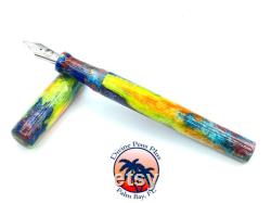 Spes Fountain Pen Birds of Paradise DiamondCast by Divine Pens Plus