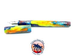 Spes Fountain Pen Birds of Paradise DiamondCast by Divine Pens Plus