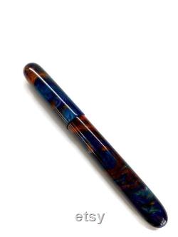 Starry Night Bespoke Kitless Custom Fountain Pen, Bowman Model