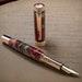 Striking Italian Sportscar Rose Gold Fountain Pen, Artisan Handcrafted Writing Instrument. Simple to Use. Handmade Custom in Colorado.