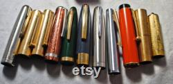 Summer Super Sale Lot of 45 Vintage fountain pens, pencils and spare parts