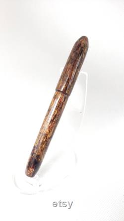 The Mini, Handmade Kitless Fountain Pen in Forged Petina
