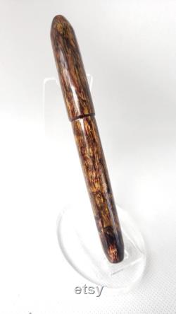 The Mini, Handmade Kitless Fountain Pen in Forged Petina