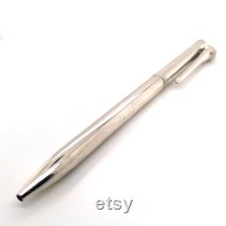 Tiffany and Co Estate Golf Ball Pen Sterling Silver 25.4 Grams TIF64
