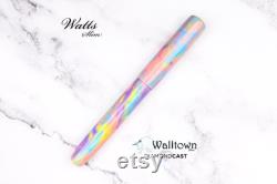 Unicorn Poop DiamondCast (aka Sweet Dreams) Watts Slim Model 6 Jowo Nib Handmade Fountain Pen