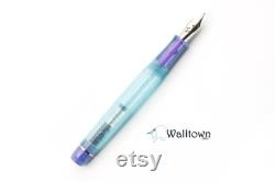 Unicorn Skin with Unicorn Glass Color Shifts Onslow Texture Model 6 Jowo Handmade Fountain Pen