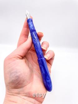 Very Peri POSTABLE Fountain Pen Kitless Fountain Pen Bespoke Fountain Pen Handmade Fountain Pen JoWo 6 Nib Fountain Pen Gift