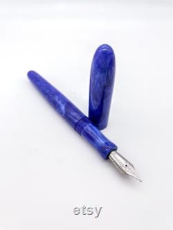 Very Peri POSTABLE Fountain Pen Kitless Fountain Pen Bespoke Fountain Pen Handmade Fountain Pen JoWo 6 Nib Fountain Pen Gift