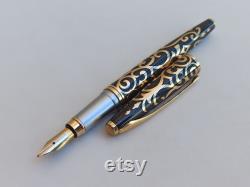 Vintage 18K GP Fountain Pen, Fountain Pen, Nib 18K GP, Vintage Fountain Pen, Fountain Pen, Old Fountain Pen, Vintage Gold Plated Pen