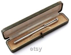 Vintage Ballpoint, Ballpoint Tiffany and Co, Tiffany, Vintage Tiffany, Sterling Silver, 1960c, Gift Birthday, With Box, Gift Ballpoint, L200S