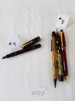 Vintage Collectible PEN MECHANICAL PENCIL Collection Liquidation Priced at