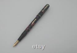 Vintage Conway Stewart fountain pen rose pearl side lever model 286 in original box 1950s