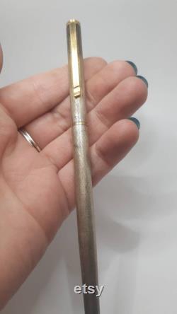 Vintage Delta Sterling Silver fountain pen