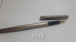 Vintage Delta Sterling Silver fountain pen