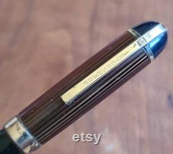 Vintage Eversharp Skyline Striped Fountain Pen WORKS