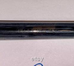 Vintage Gray Levenger Fountain Pen 2754 B 18K Gold Nib and Sterling