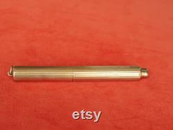 Vintage Italian 18kt gold , Art Deco fountain pen , probably dates late 1920's to 1930's