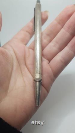 Vintage Lalex Newton Retracting Pencil,Vintage Sterling Silver Pencil