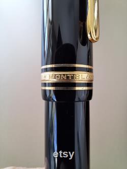 Vintage Montblanc Meisterstuck Fountain Pen, No.149 Black 14K, Germany