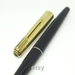 Vintage Parker 61 Fountain Pen 12k Gold Filled Cap