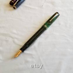 Vintage Parker Duofold Fountain Pen Jade Green Vintage Fountain Pens Sheaffer Pen Parker Pen Set