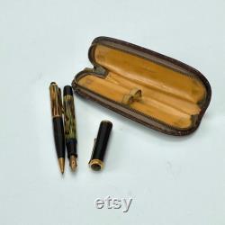 Vintage Pelikan M400 Fountain Pen D400 Pencil and Original Case