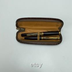 Vintage Pelikan M400 Fountain Pen D400 Pencil and Original Case