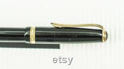 Vintage Torpedo Shaped Faber Castell 883 fountain pen, Two tone gold 14K 585 EF Nib, Wonderful gift