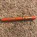 Vintage Wahl Orange Bakelite Signature Fountain Pen with 14K Nib