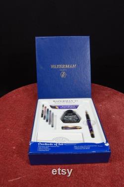 Vintage Waterman of Paris Phileas Fountain Pen Writing Set