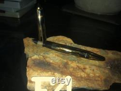 Vintage White-Dot Sheaffer's Balance Fountain Pen, Gold-Striped