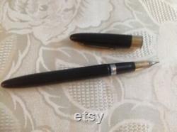Vintage his and hers Sheafer Snorkel Fountain pens , 14 ct gold nibs (reduced)