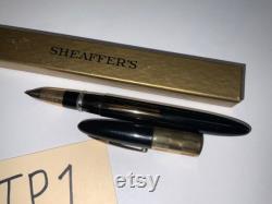 WWII ERa Sheaffer s Triumph Lifetime 1250 Fountain Pen with 14k Masked Nib