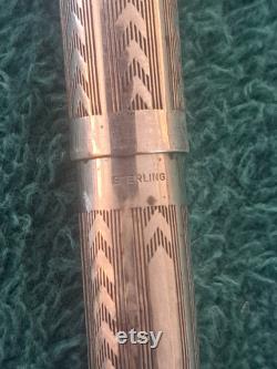 Wahl Sterling Silver 2 1920's Vintage Fountain Pen Super Flex to over 3mm