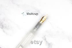 Walltown Sparkle Catsburg Model 6 Jowo Nib Handmade Fountain Pen