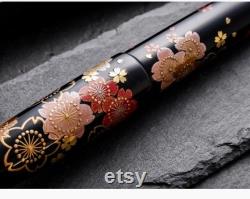 Wancher Makoto Maki-e Sakura Fountain Pen