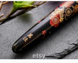 Wancher Makoto Maki-e Sakura Fountain Pen