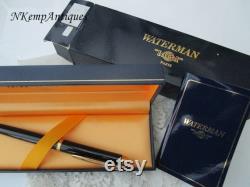 Waterman 18k gold nib pen for the collector Ideal Paris
