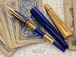 Waterman Edson blue sapphire fountain pen