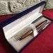 Waterman Paris Expert fountain pen 90's unused Made in France Dark red marble effect Gold plated nib Gift for him Gift for her Hand-crafted