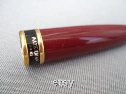 Waterman Paris Fountain Pen Filler for Cartridges Lacquer Red Black Vintage