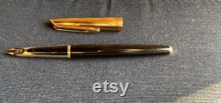 Waterman c f fountain pen solid 18ct gold nib
