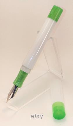 White green fountain pen
