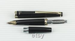 Wonderful Vintage Pilot Elite Fountain pen M 18K 750 Gold Nib from 1970s, Japan fountain pen