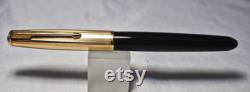 Working 1945 Parker 51 with 1 20 12k Gold arrow cap and black body